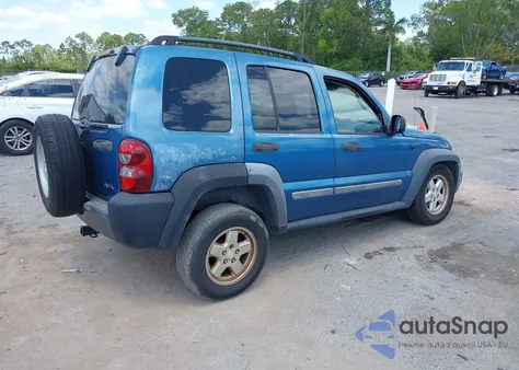 2006 Jeep Liberty Sport from USA, damaged, VIN 1J4GK48K46W237466